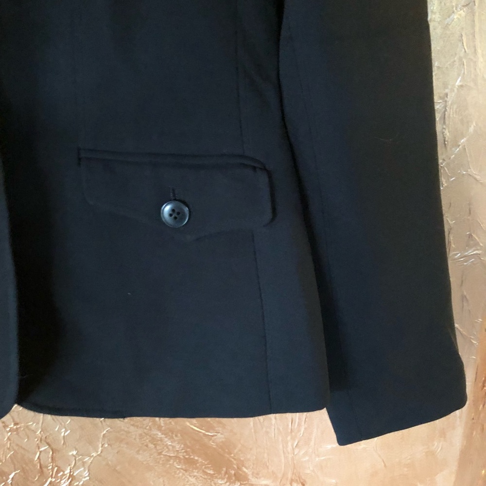 Ann Taylor Loft Basic Black Blazer Size 2 - image 4
